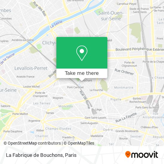 La Fabrique de Bouchons map