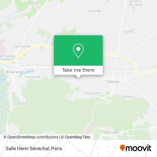 Salle Henri Sénéchal map