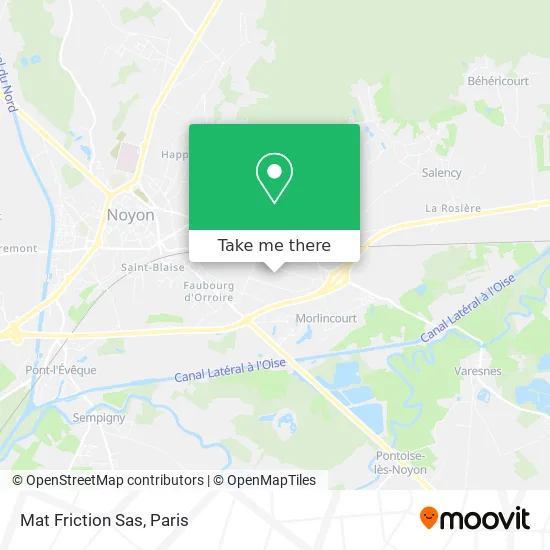 Mat Friction Sas map