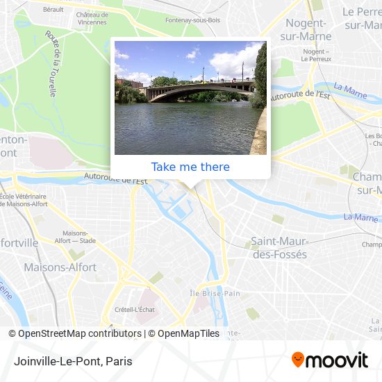 Joinville-Le-Pont map