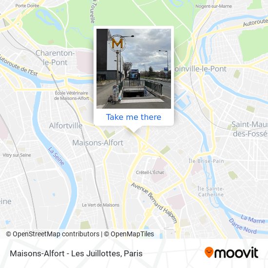 Maisons-Alfort - Les Juillottes map