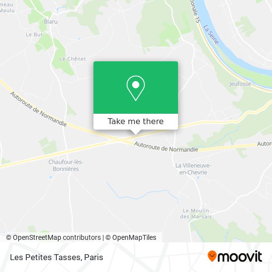 Les Petites Tasses map