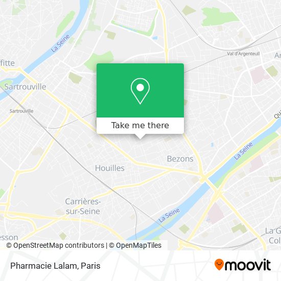 Pharmacie Lalam map