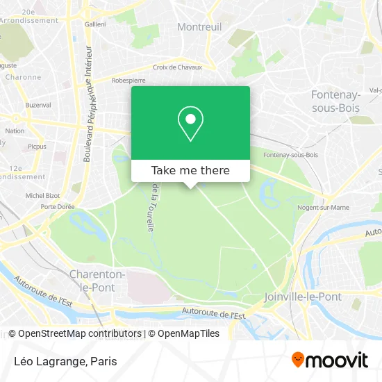 Léo Lagrange map
