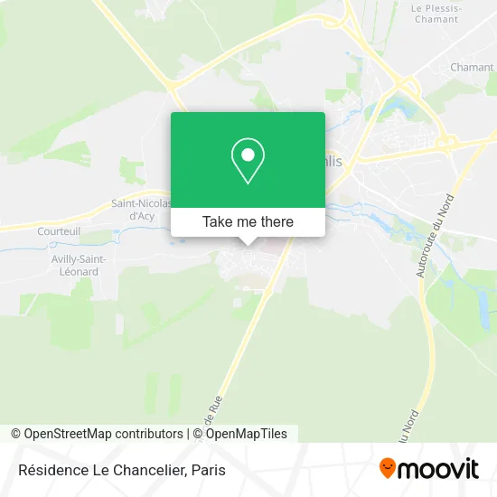 Résidence Le Chancelier map