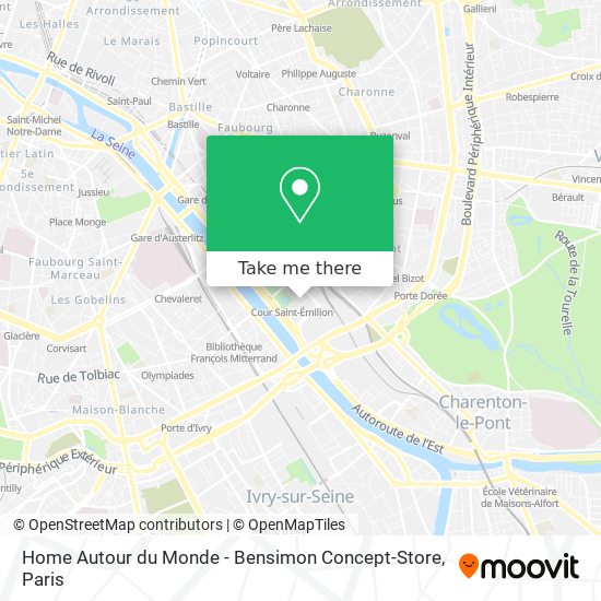 Home Autour du Monde - Bensimon Concept-Store map