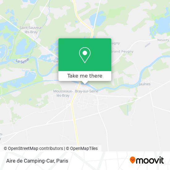 Aire de Camping-Car map