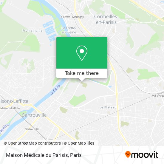 Maison Médicale du Parisis map