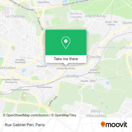 Rue Gabriel Péri map
