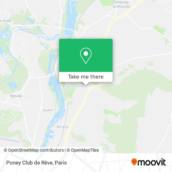 Mapa Poney Club de Rêve