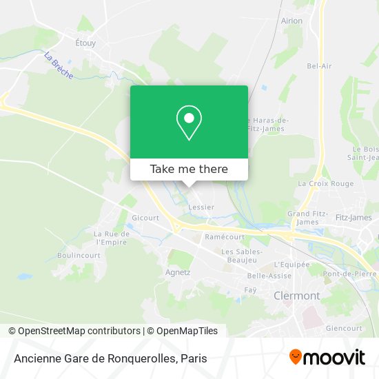 Ancienne Gare de Ronquerolles map