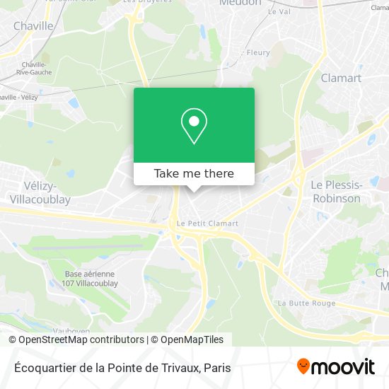 Écoquartier de la Pointe de Trivaux map