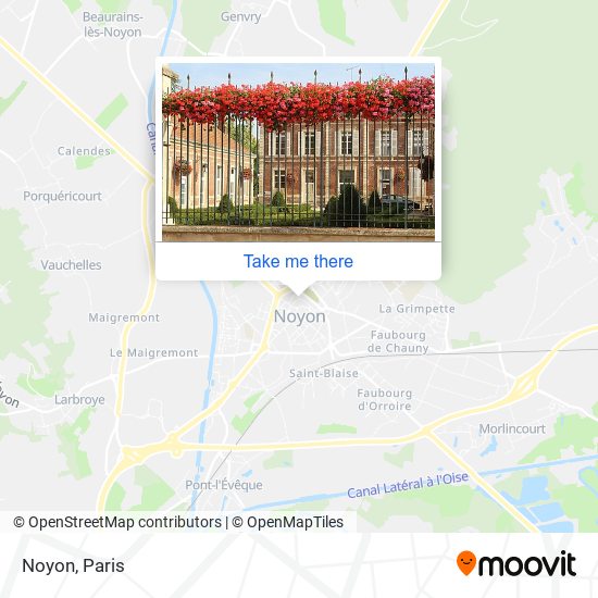 Noyon map