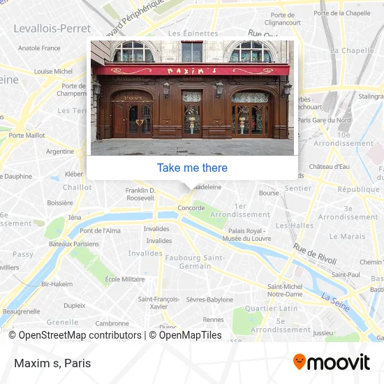 Maxim s map