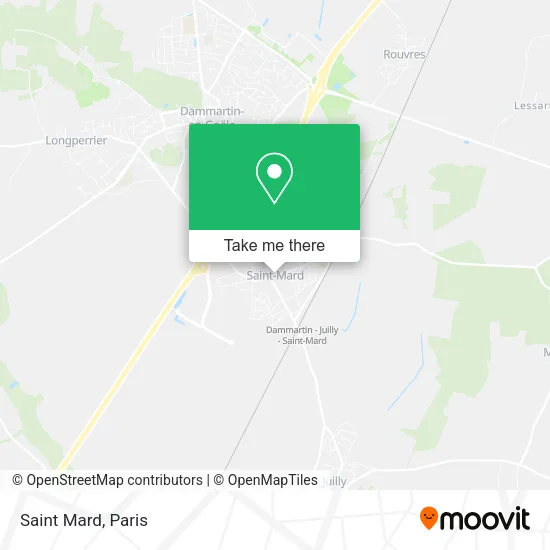 Saint Mard map