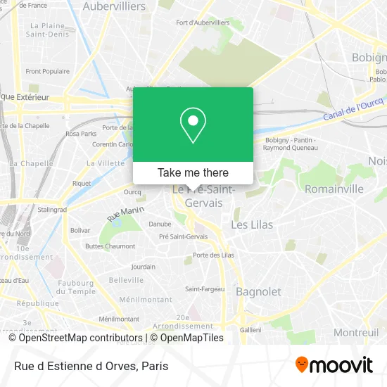Rue d Estienne d Orves map