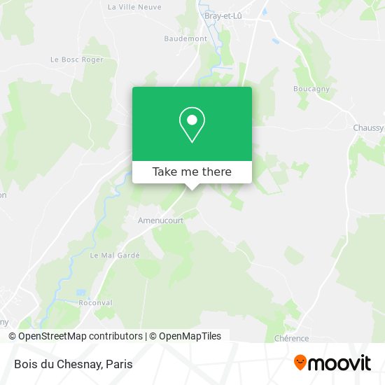 Mapa Bois du Chesnay