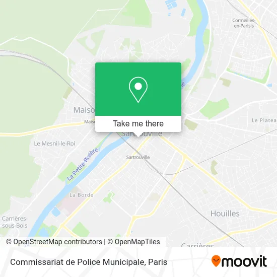 Commissariat de Police Municipale map