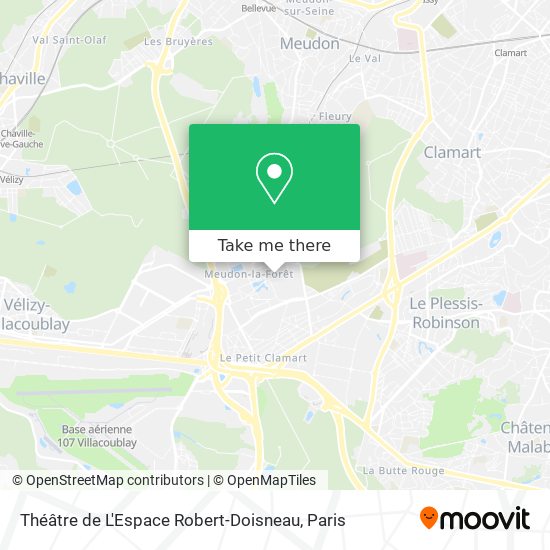 Théâtre de L'Espace Robert-Doisneau map