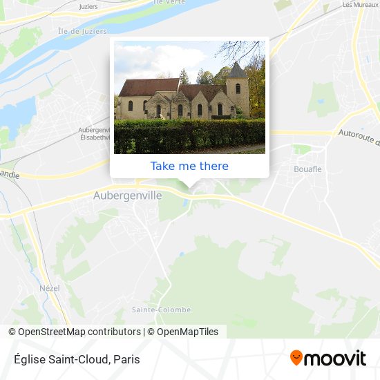 Église Saint-Cloud map