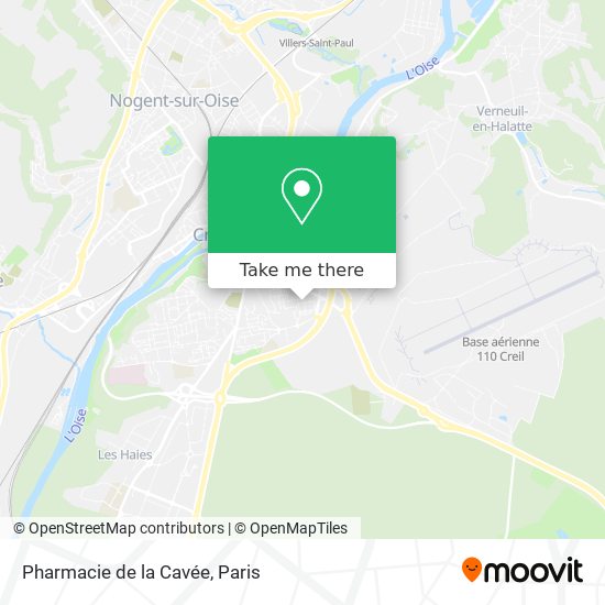 Pharmacie de la Cavée map