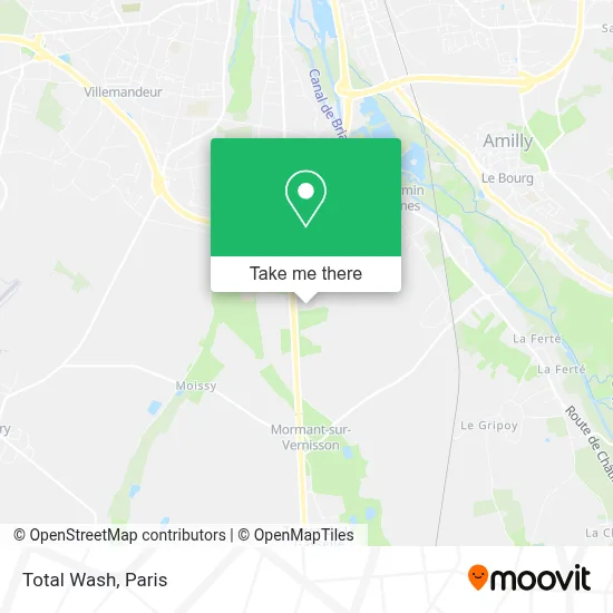 Total Wash map