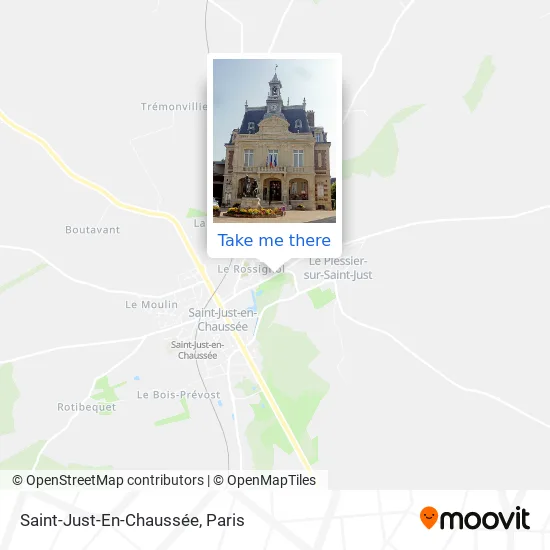 Saint-Just-En-Chaussée map