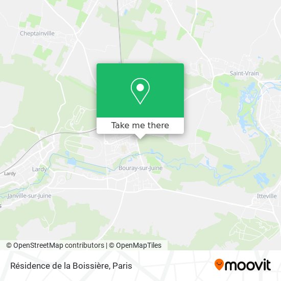 Résidence de la Boissière map