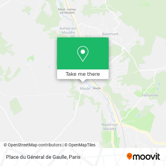 Mapa Place du Général de Gaulle