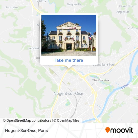 Nogent-Sur-Oise map