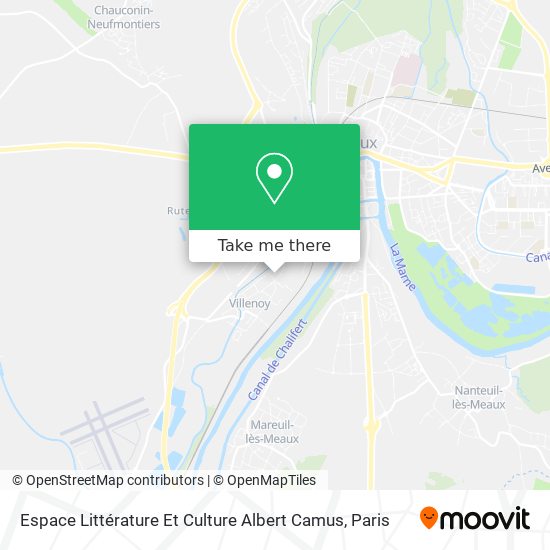 Espace Littérature Et Culture Albert Camus map