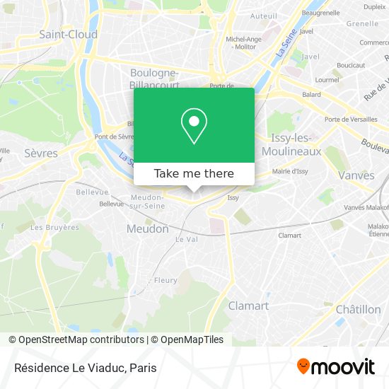 Résidence Le Viaduc map
