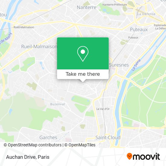 Auchan Drive map