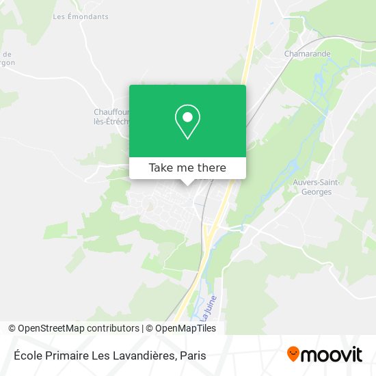 École Primaire Les Lavandières map