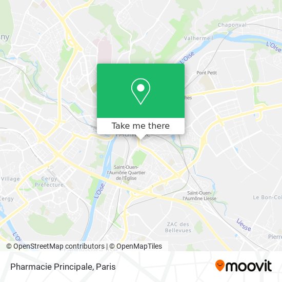 Mapa Pharmacie Principale