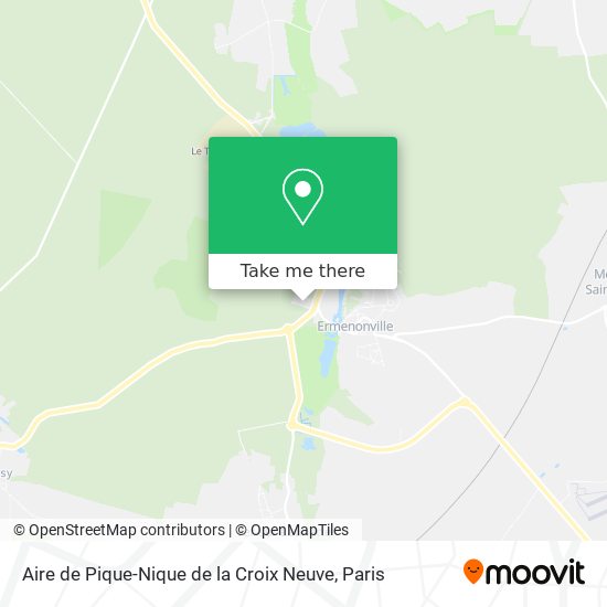 Aire de Pique-Nique de la Croix Neuve map