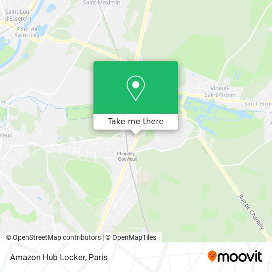 Amazon Hub Locker map