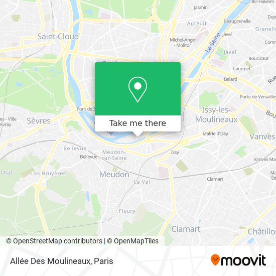 Allée Des Moulineaux map