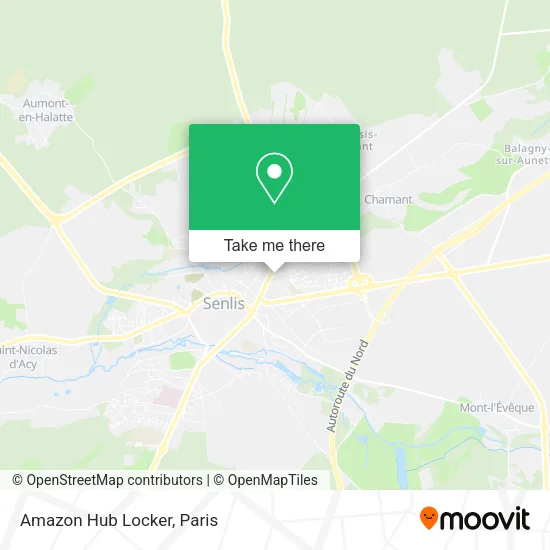 Amazon Hub Locker map