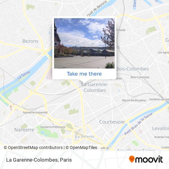 La Garenne-Colombes map