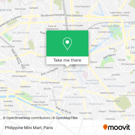 Philippine Mini Mart map