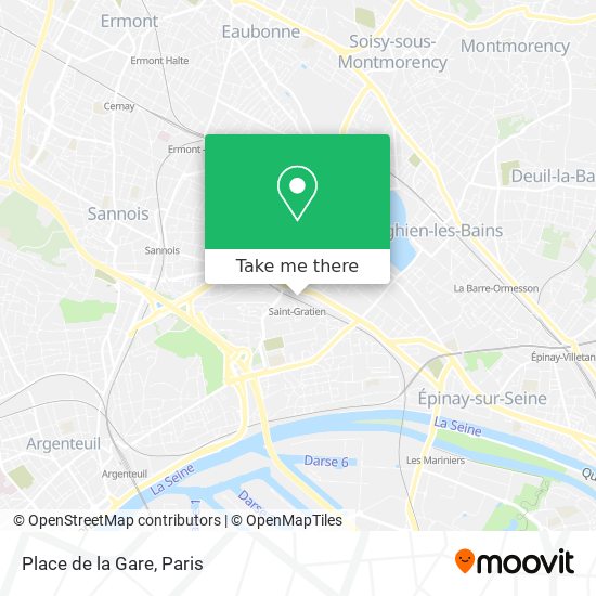 Place de la Gare map