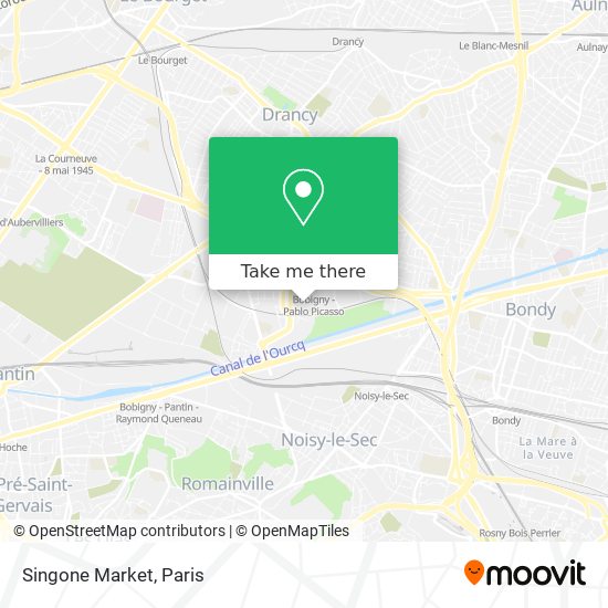 Singone Market map