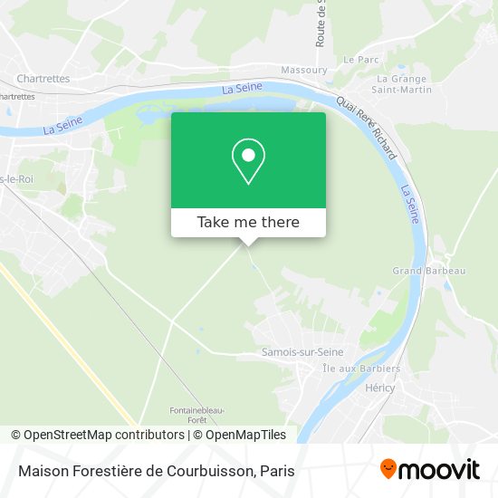 Maison Forestière de Courbuisson map