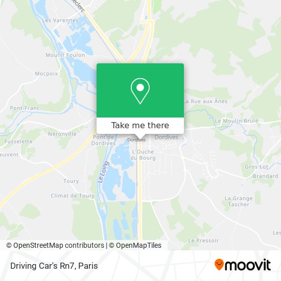 Driving Car's Rn7 map