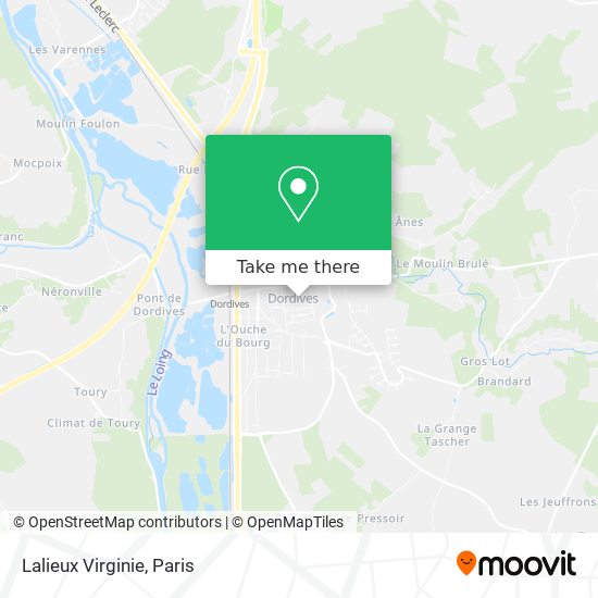 Mapa Lalieux Virginie