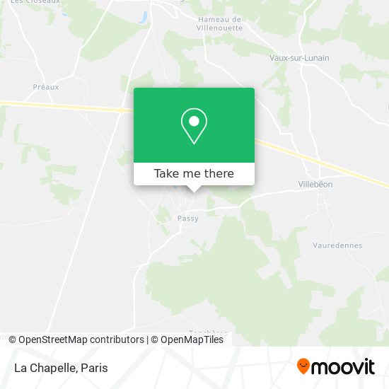 La Chapelle map