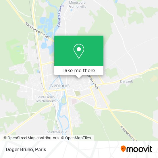 Doger Bruno map