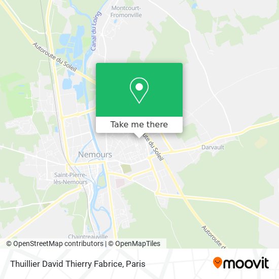 Thuillier David Thierry Fabrice map