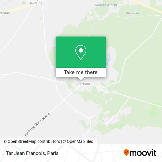 Mapa Tar Jean Francois